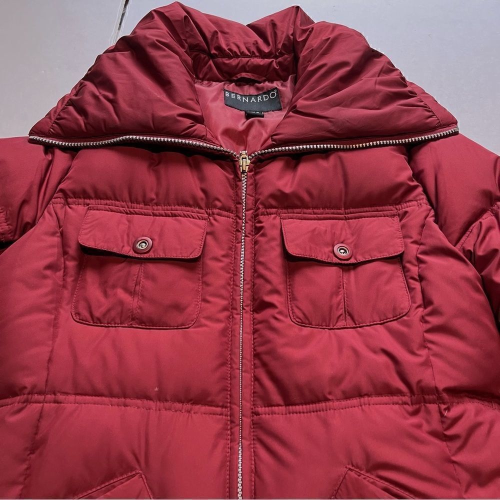 Bernardo Puffer Jacket Red XS - Picture 10 of 12
